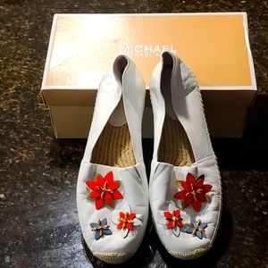 Michael Kors Leather Espadrille